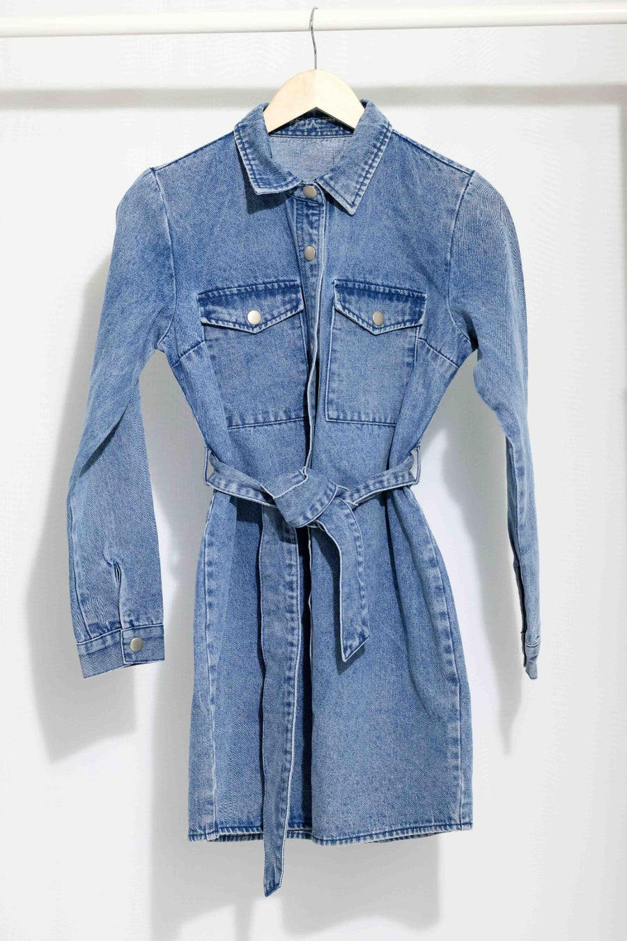 denim dress