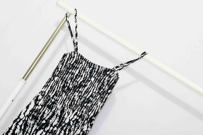 Dress whit Black and White print